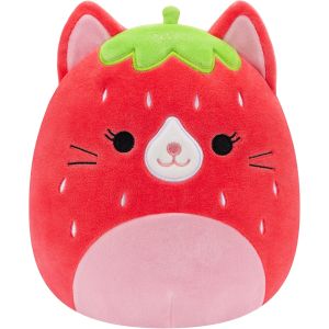 Squishmallows 8-Inch Olma Strawberry Cat